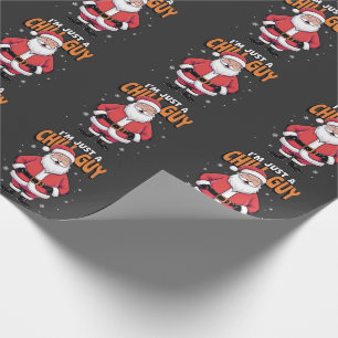 Ich bin nur ein cooler Typ Meme Weihnachten Lustig Geschenkpapier