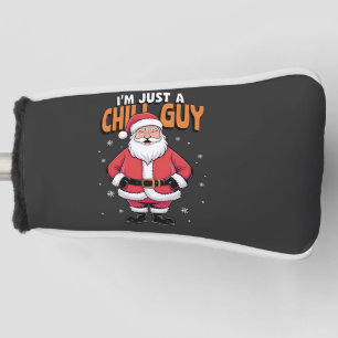 Ich bin nur ein cooler Typ Meme Weihnachten Lustig Golf Headcover