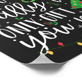 Ich bin nur ein Geschenk Poster (Ecke)