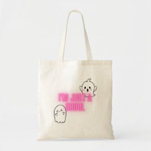 "Ich bin nur ein Ghoul" Tote Bag