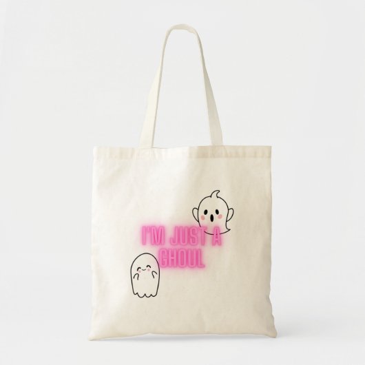"Ich bin nur ein Ghoul" Tote Bag Tragetasche (Vorne)