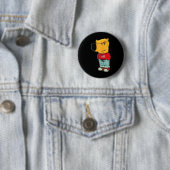 Ich bin nur ein kalter Typ Präsident Trump 2024 Button (Beispiel)