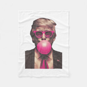 Ich bin nur ein kalter Typ Trump Bubble Gum Funny  Fleecedecke