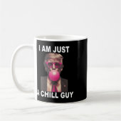 Ich bin nur ein kalter Typ Trump Bubble Gum Funny  Kaffeetasse (Links)
