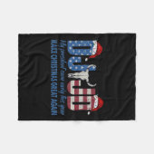 Ich bin nur ein Kill-Typ Funny Meme Trump Tanz 202 Fleecedecke (Vorderseite (Horizontal))