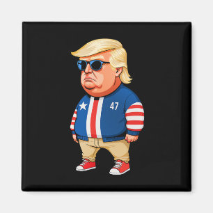 Ich bin nur ein Kill-Typ Trump Funny Chill Typ Mem Magnet