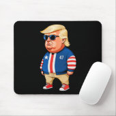 Ich bin nur ein Kill-Typ Trump Funny Chill Typ Mem Mousepad (Mit Mouse)