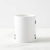 Ich bin nur ein kleiner Typ Kaffeetasse (Mittel)