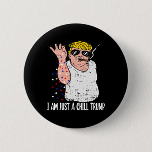 Ich bin nur ein kleiner Typ Trumps lustige Meme fü Button