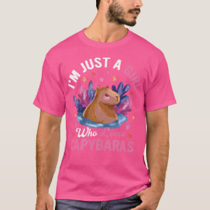 Ich bin nur ein Mädchen, das Capybaras Capybara Ma T-Shirt
