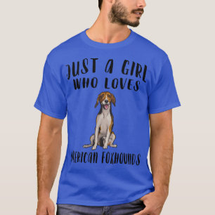 Ich bin nur ein Mädchen, das Lieben American Fohou T-Shirt