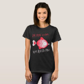 Ich bin nur ein Mädchen, das Lieben fischen T-Shirt (Vorne ganz)