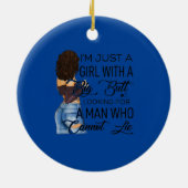 Ich bin nur ein Mädchen mit einem großen Hintern, Keramik Ornament (Hinten)