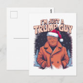 Ich bin nur ein Trump-Typ Chill Typ Meme Trump T - Postkarte (Vorne/Hinten)
