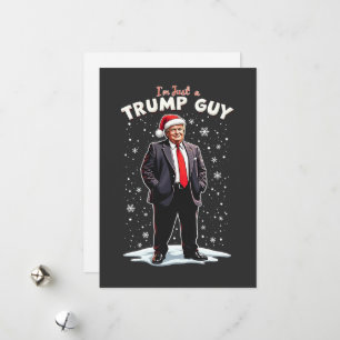 Ich bin nur ein Trump Typ Chill Typ Weihnachten We