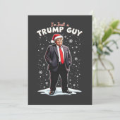 Ich bin nur ein Trump Typ Chill Typ Weihnachten We (Stehend Vorderseite)
