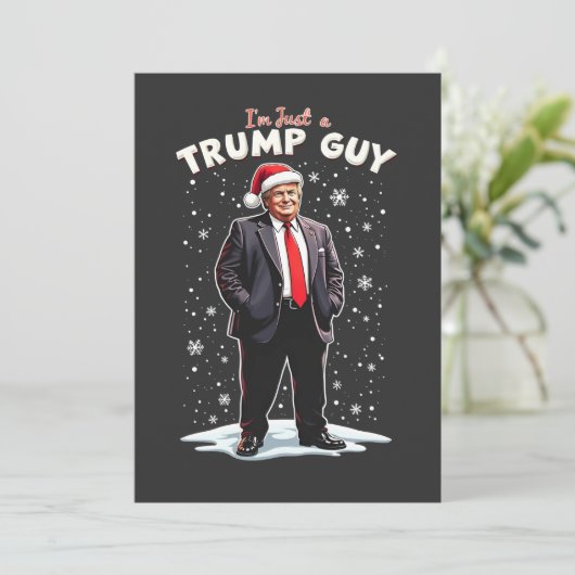 Ich bin nur ein Trump Typ Chill Typ Weihnachten We (Stehend Vorderseite)