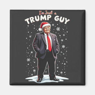 Ich bin nur ein Trump Typ Chill Typ Weihnachten We Magnet