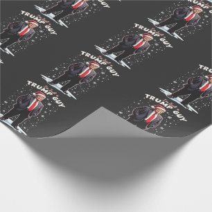 Ich bin nur ein Trump-Typ, chilliger Typ, Weihnach Geschenkpapier