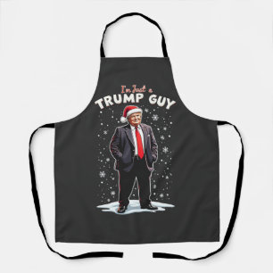 Ich bin nur ein Trump-Typ, chilliger Typ, Weihnach Schürze