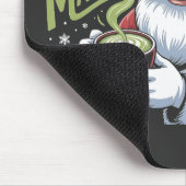 Ich bin nur ein Weihnachtsmann nach Matcha Drink Mousepad (Ecke)