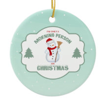 Ich bin nur eine Morgen-Person auf