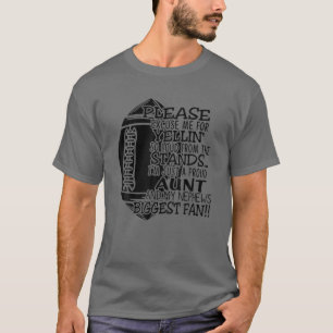 Ich bin nur eine stolze Tante und mein Nephews grö T-Shirt