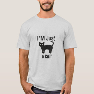 Ich bin nur eine verrückte Katzenfrau, die T-Shirt