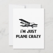 Ich bin nur Flugzeug Crazy (Vorderseite)