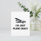 Ich bin nur Flugzeug Crazy (Stehend Vorderseite)