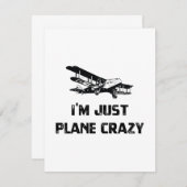 Ich bin nur Flugzeug Crazy (Vorne/Hinten)