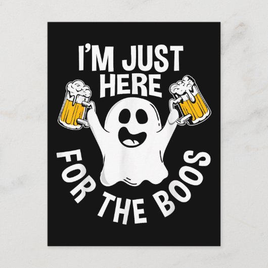 Ich bin nur für die Boos da Begleitkarte (Vorderseite)