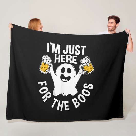 Ich bin nur für die Boos da Fleecedecke (Beispiel)