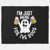 Ich bin nur für die Boos da Fleecedecke (Vorderseite (Horizontal))