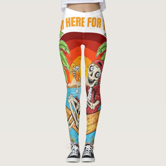 Ich bin nur für die Boos da Leggings (Vorderseite)