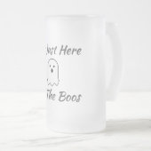 Ich bin nur für die Boos da Mattglas Bierglas (VorderseiteRechts)