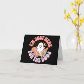 Ich bin nur für die Boos hier Karte (Gelbe Blume)