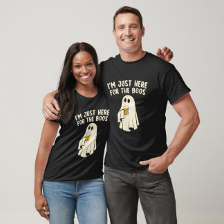 Ich bin nur hier für das Boo Ghost Halloween-Party T-Shirt