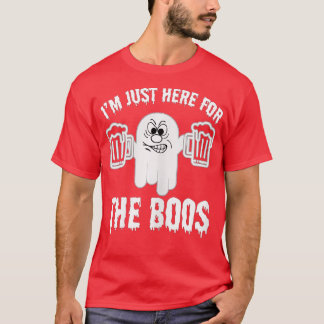 Ich bin nur hier für das Boos Funny Halloween Ghos T-Shirt