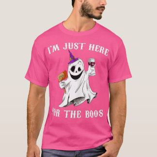 Ich bin nur hier für das Boos Funny Halloween Ghos T-Shirt