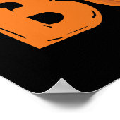 Ich bin nur hier für das Boos-Funny Halloween Poster (Ecke)