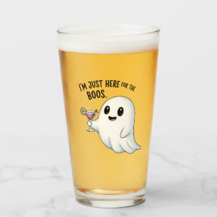 Ich bin nur hier für das Boos Halloween Glas