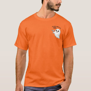 Ich bin nur hier für das Boos Halloween T-Shirt