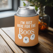 Ich bin nur hier für das Boos - lustiges Halloween Dosenkühler
