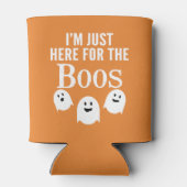 Ich bin nur hier für das Boos - lustiges Halloween Dosenkühler (Rückseite)