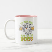Ich bin nur hier für das boos-niedliche Geisterhau Zweifarbige Tasse (Links)