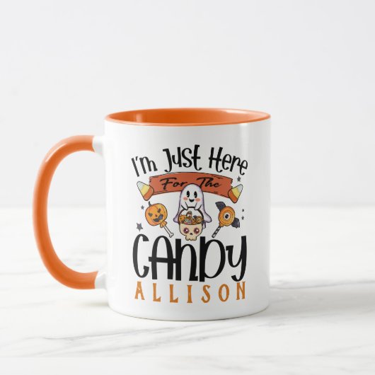 Ich bin nur hier für das Candy Custom Halloween Tasse (Links)