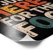 Ich bin nur hier für das Essen Funny Feinschmecker Fotodruck (Ecke)