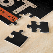 Ich bin nur hier für das Essen Funny Feinschmecker Puzzle (Seite)