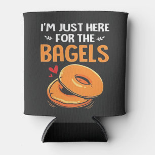 Ich bin nur hier für das jüdische Essen von Bagels Dosenkühler